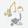 Sugola Design Illustration Bauarbeiter Sugola Design Extras Tasche Exklusive maßgeschneidert personalisiert Individuelle gestaltung Handgemalt