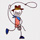 Sugola Design Cowboy Illustration Sugola Design Extras Tasche Exklusive maßgeschneidert personalisiert Individuelle gestaltung Handgemalt